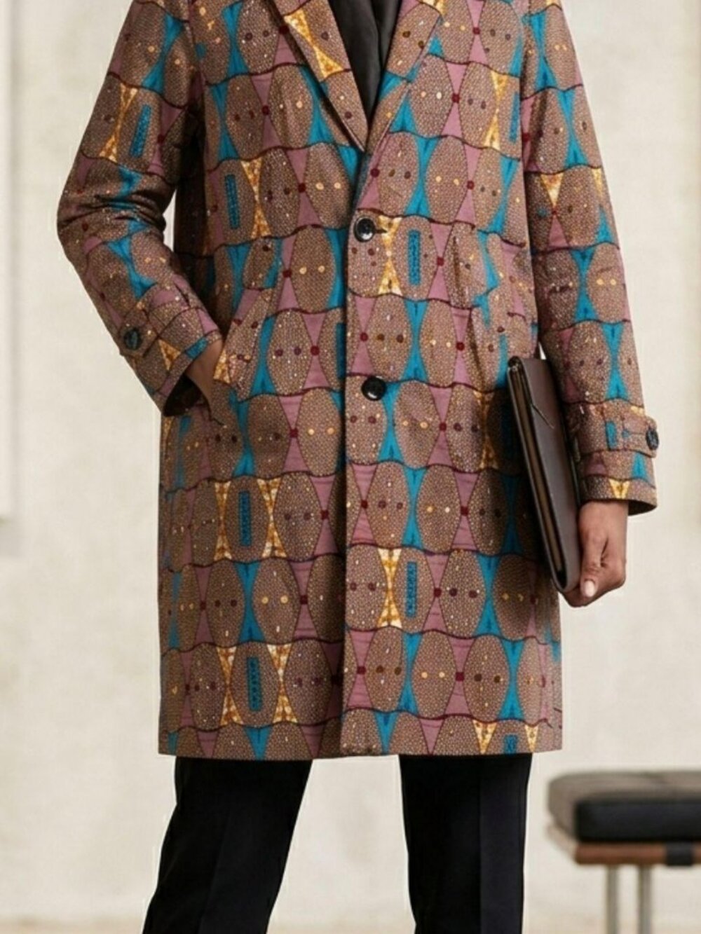 ofuure Gender-Neutral Ofuure wide fit coat
